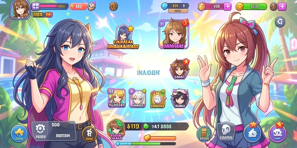 Tampilan home screen yang menarik dan mudah dinavigasi.