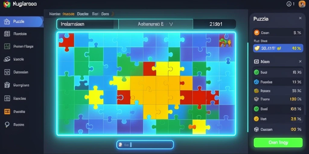 Screenshot menunjukkan aksi seru di level petualangan.