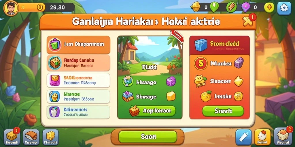 Tampilan awal permainan RPRP777 yang memukau.